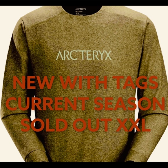 Arc'teryx Other - NWT ARCTERYX MENTUM MENS PULLOVER CREW GREEN XXL